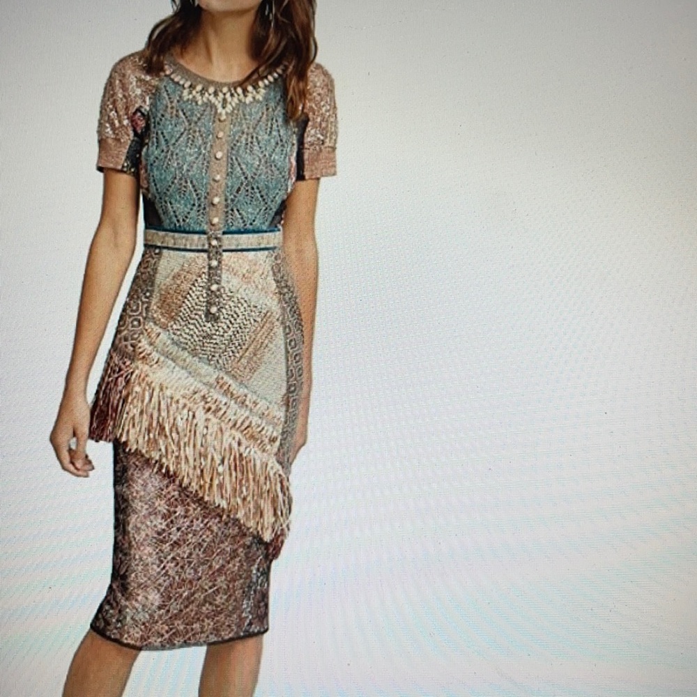 Byron Lars Beachcomber Column Dress